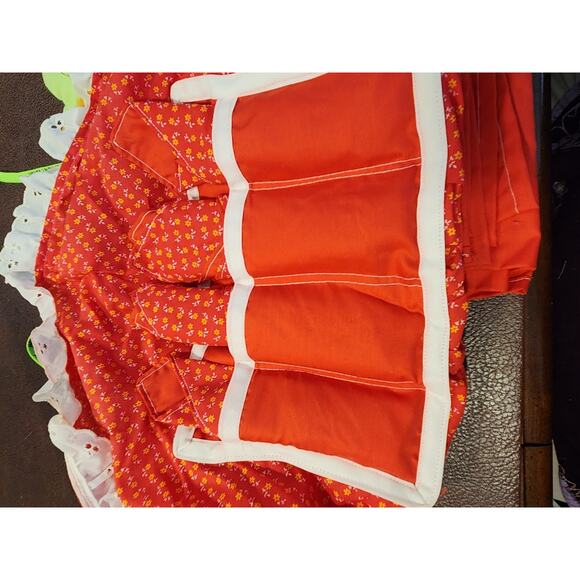 Handmade Picnic Basket Liner w/Cloth Napkins and 84x32 Tablecloth 10" bottom - Picture 8 of 10